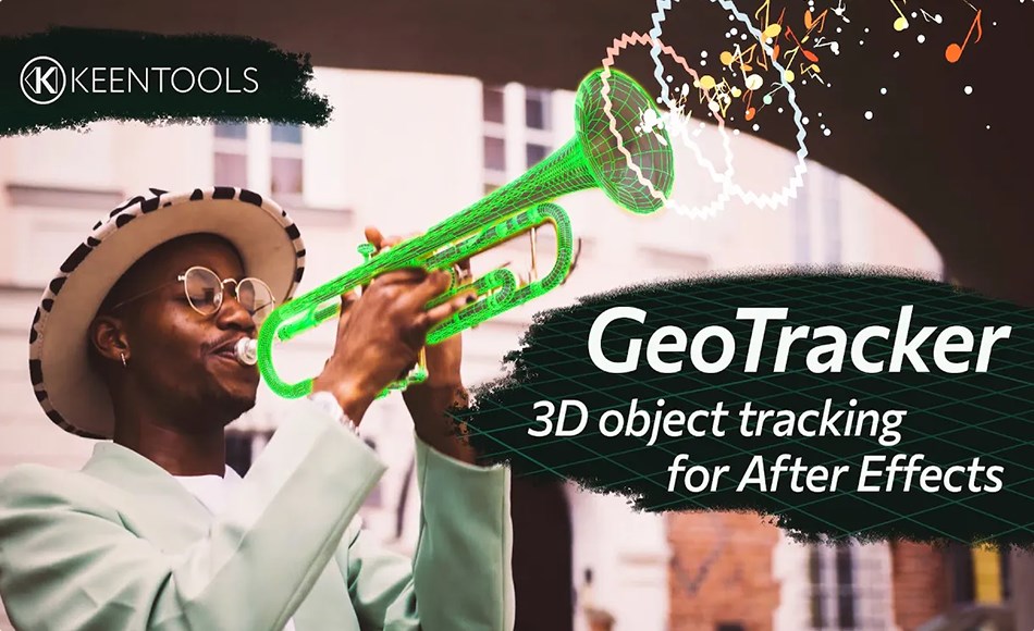 AE插件 – 面部跟踪物体跟踪插件 Keentools GeoTracker