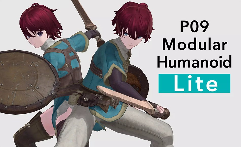 Unity角色 – 模块化人形机器人 P09ModularHumanoidLite