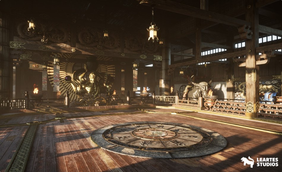 【UE5】格斗场环境场景 Fighting Stage Environment ( Fighting Stage Environment Fight Stage Fighting )