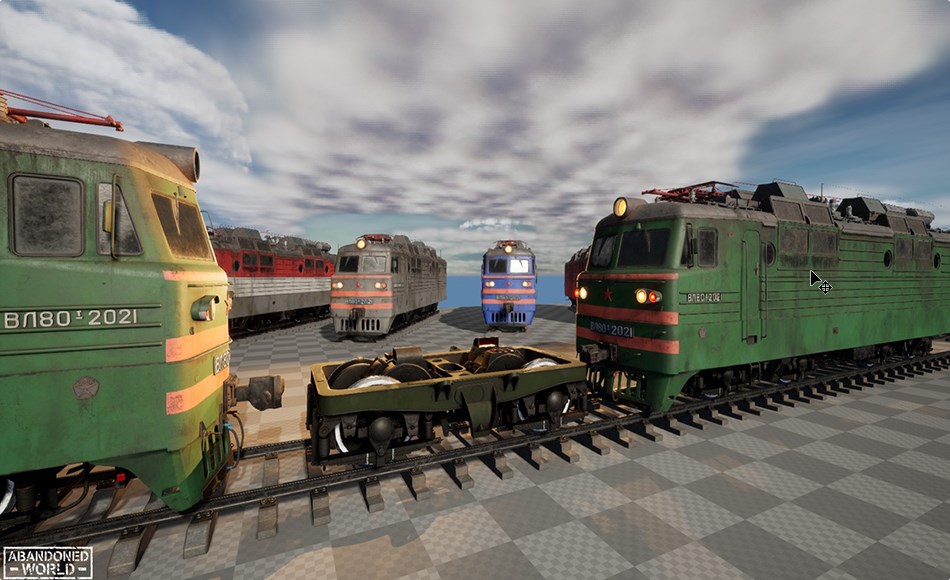 【UE5】苏联电力机车 Soviet Electric Locomotive