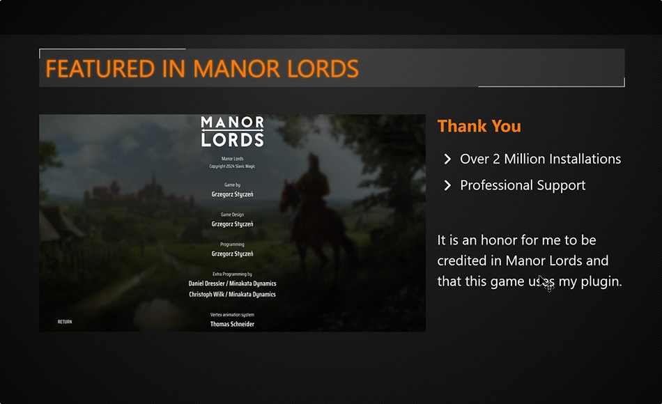 UE5插件 – 顶点动画管理器 Vertex Animation Manager