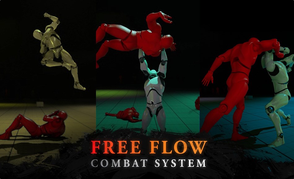 【UE5】自由战斗框架 Freeflow Combat
