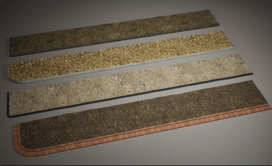 【UE5】花坛 Buildings VOL.16 – Flower Beds