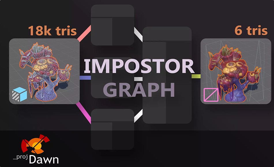 Unity插件 – 代理显示插件 Impostor Graph