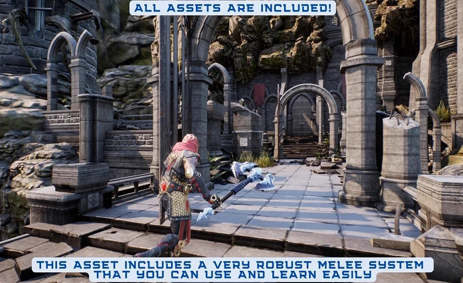 【UE5】近战格斗游戏开发模板 Defender: Melee Combat