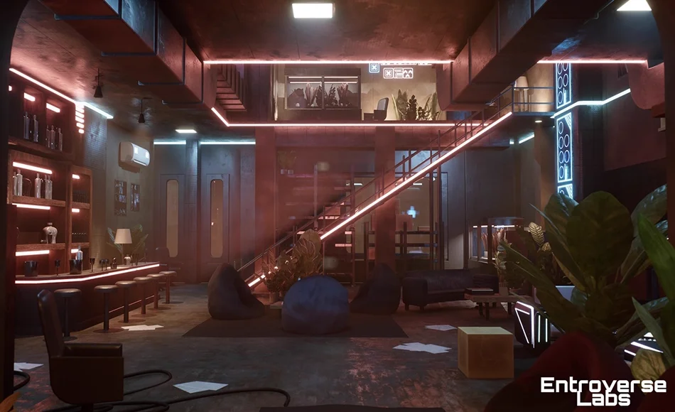 【UE5】赛博朋克公寓室内环境 Cyberpunk Apartment Interior Environment