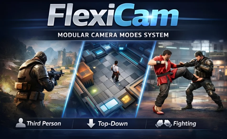 UE5插件 – 模块化相机系统 FlexiCam Plugin
