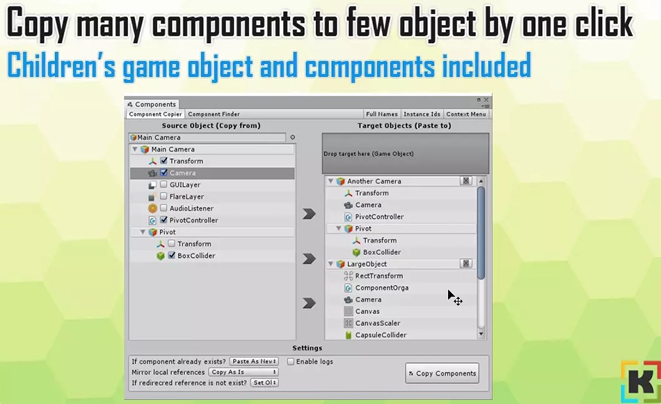 Unity插件 – 组件管理器 Component Manager