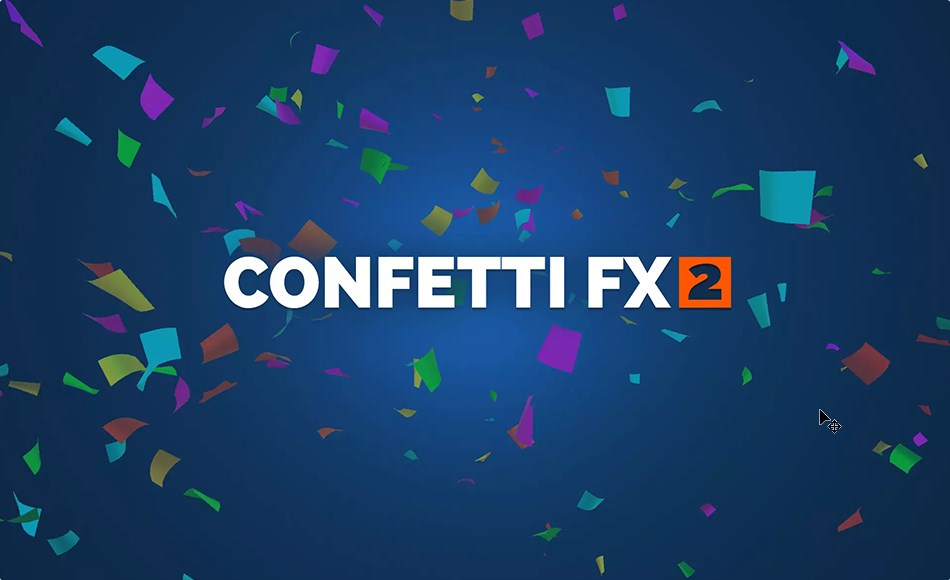 Unity特效 – 五彩纸屑特效 Confetti FX 2