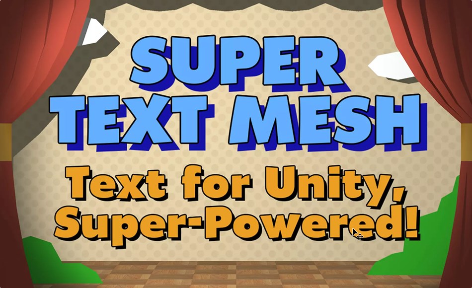 Unity插件 – 文本渲染器 Super Text Mesh
