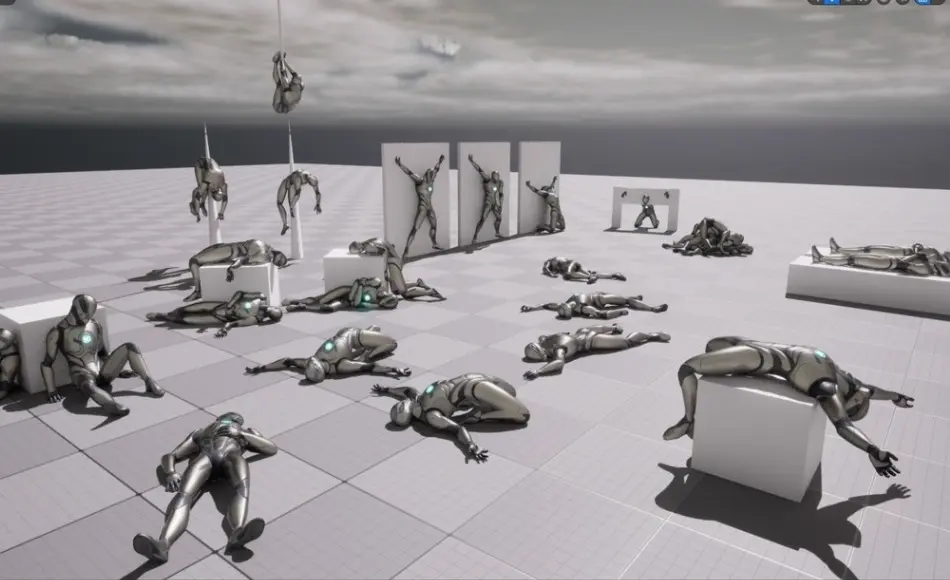 【UE5】病态动作动画 Morbid Motions | Animations and Poses