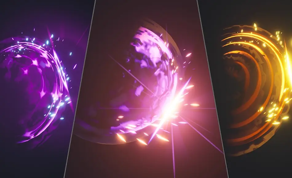 【UE5】280 组剑击特效 280 Sword Slashes VFX Pack Vol. 1