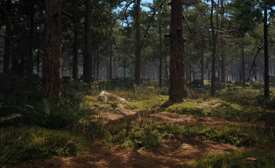 【UE5】红松生物群落 Red Pine Biome