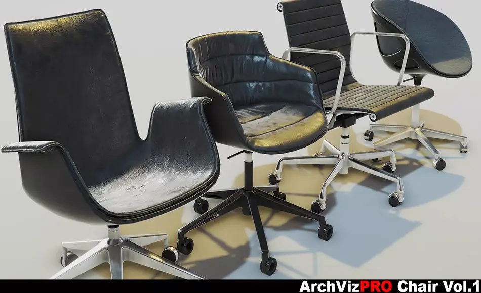 Unity资产 – 办公椅子 ArchVizPRO Chair Vol.1