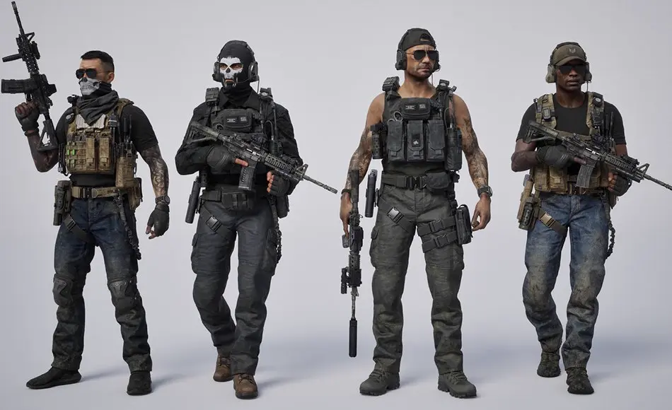 模型资产 – 模块化士兵角色 BigMediumSmall – shadow unit 模型资产 – 模块化士兵角色 BigMediumSmall – shadow unit