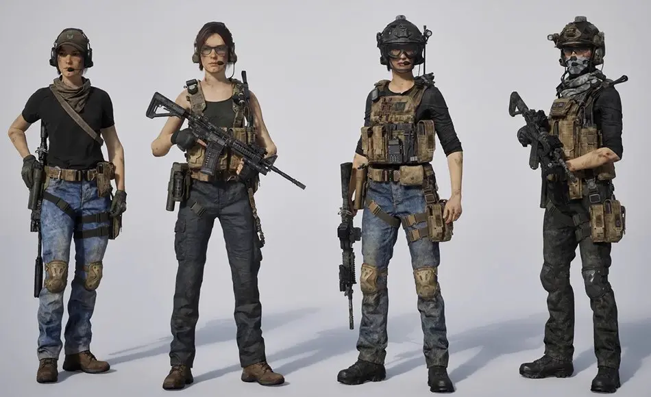 模型资产 – 模块化士兵角色 BigMediumSmall – shadow unit 模型资产 – 模块化士兵角色 BigMediumSmall – shadow unit