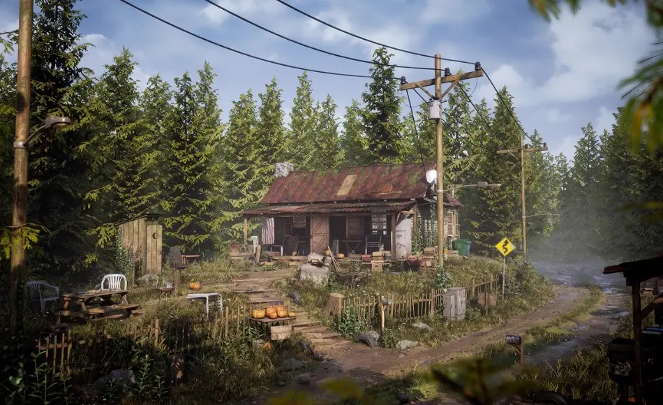 【UE4/5】模块化乡村小屋 Modular Rural Cabin