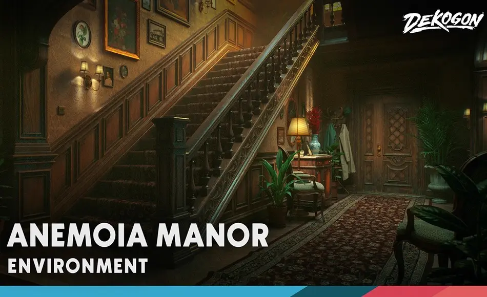 【UE5】庄园环境场景 Anemoia Manor