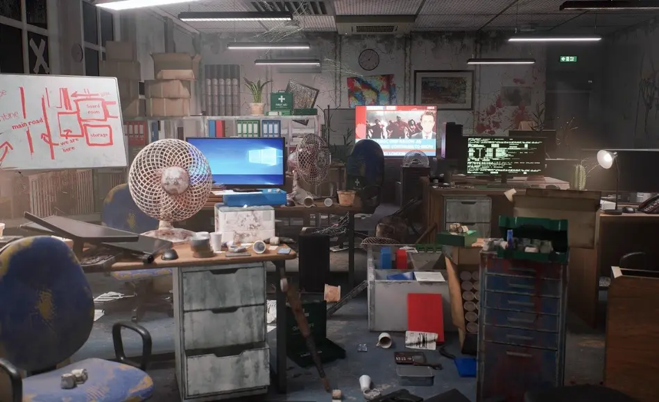 【UE5】世界末日办公室 Post apocalyptic office