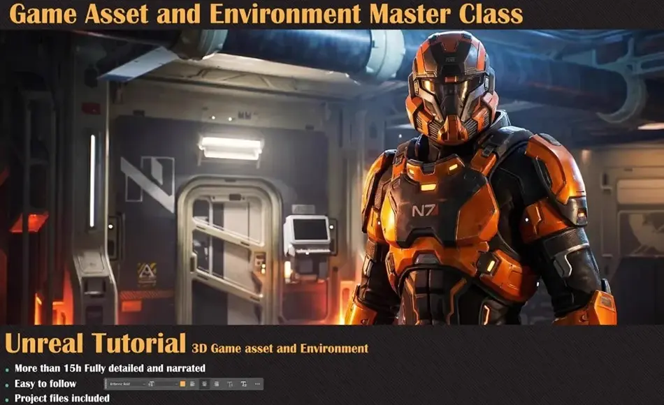 【中文字幕】虚幻游戏资产与环境大师教程 Game asset and Environment Master Class