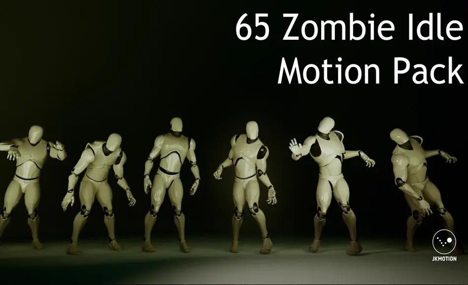 【UE5】僵尸角色动画 65 Zombie Idle Animation
