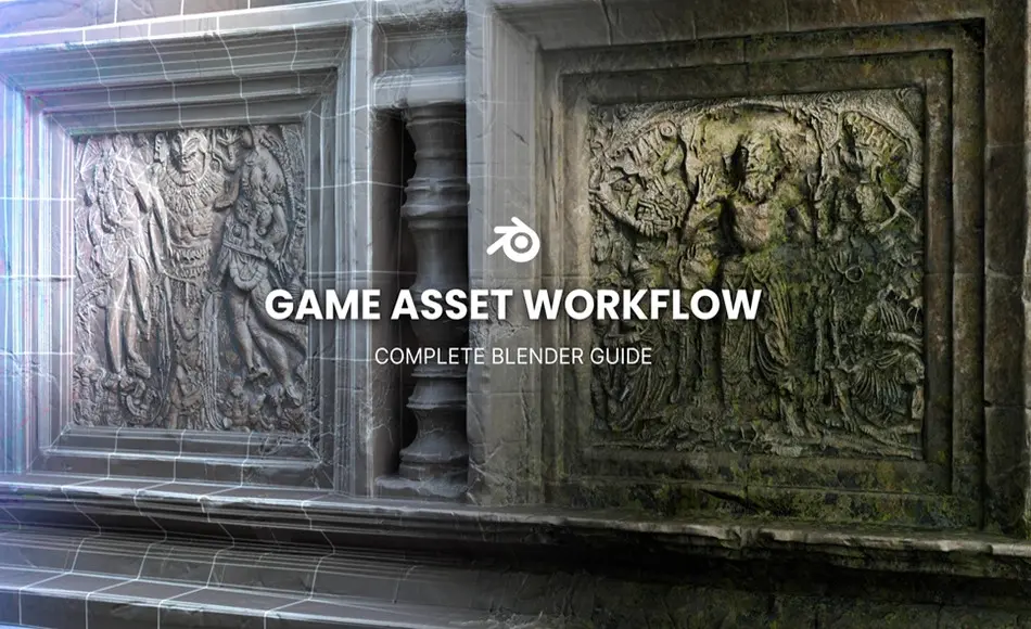 【中文字幕】游戏资产制作工作流 Game Asset Workflow: A Complete Blender Guide