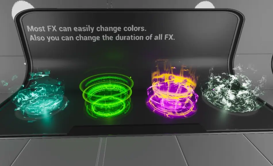 【UE5】法术特效 AuraFX 01