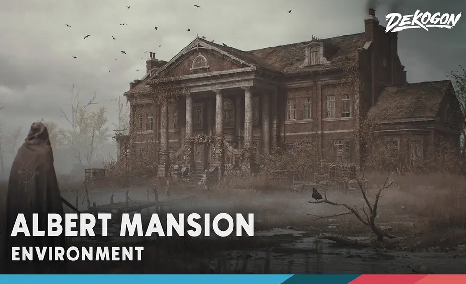 【UE5】后世界末日庄园 Post Apocalyptic Mansion Albert Manor (Day and Night Lighting)