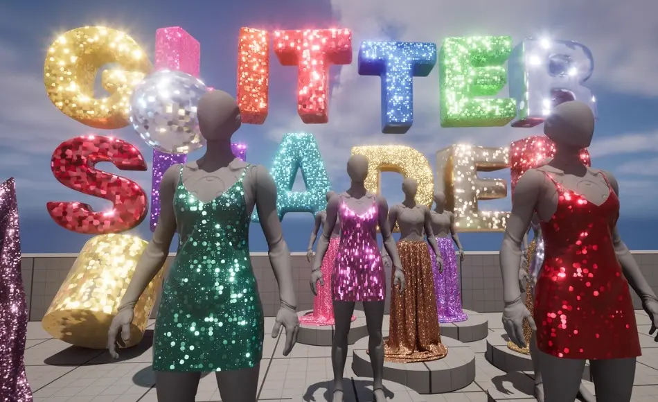 【UE5】闪光耀眼材质 Glitter Shader