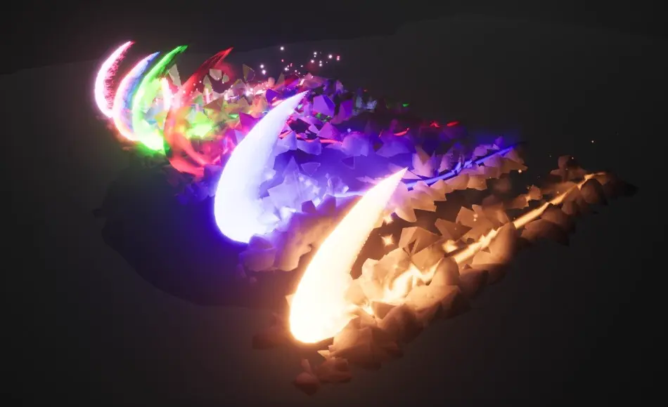【UE5】风格化攻击特效 Stylized Slashes Vol.1 – Niagara