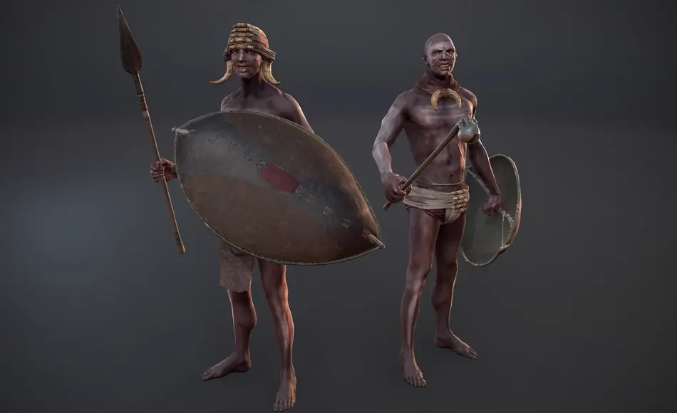 【UE5】部落战士 Heroes – Tribal Warrior