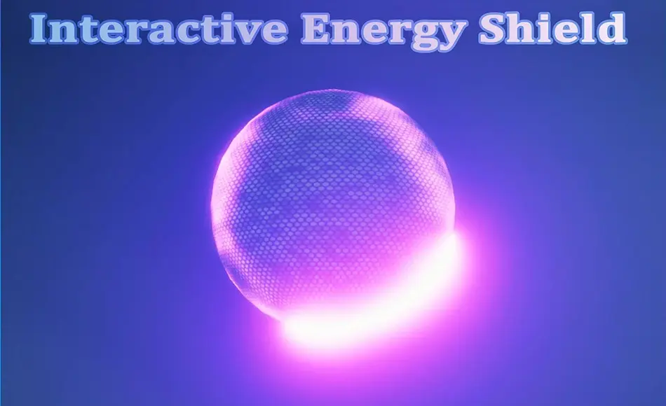 Unity特效 – 交互式能量护盾 Interactive Energy Shield