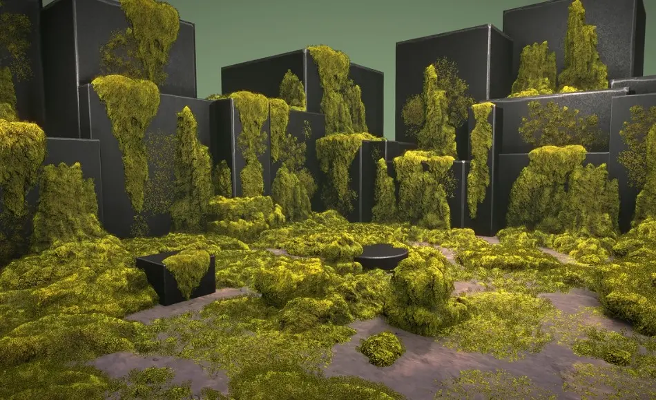 【UE4/5】苔藓 Mossy piles