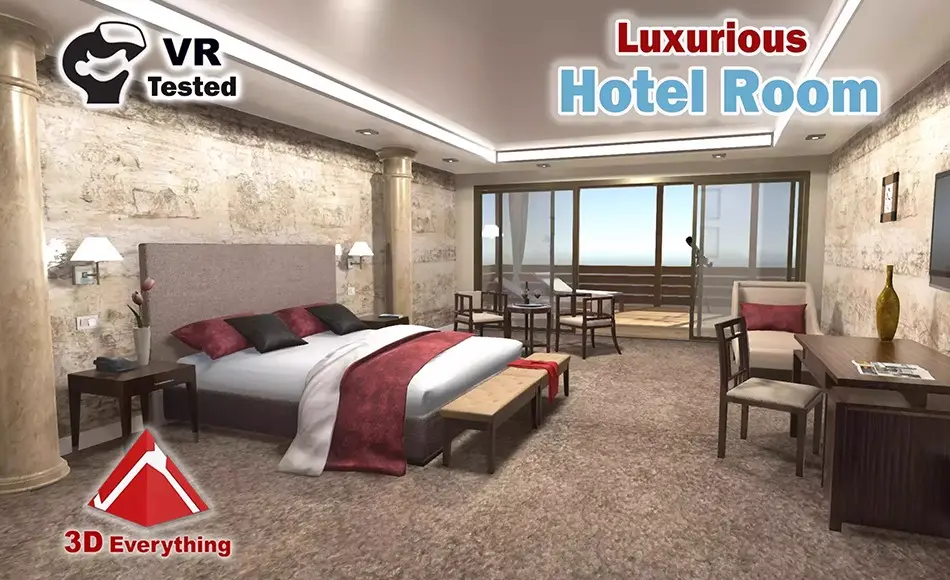 Unity资产 – 豪华酒店客房 Luxurious Hotel Room