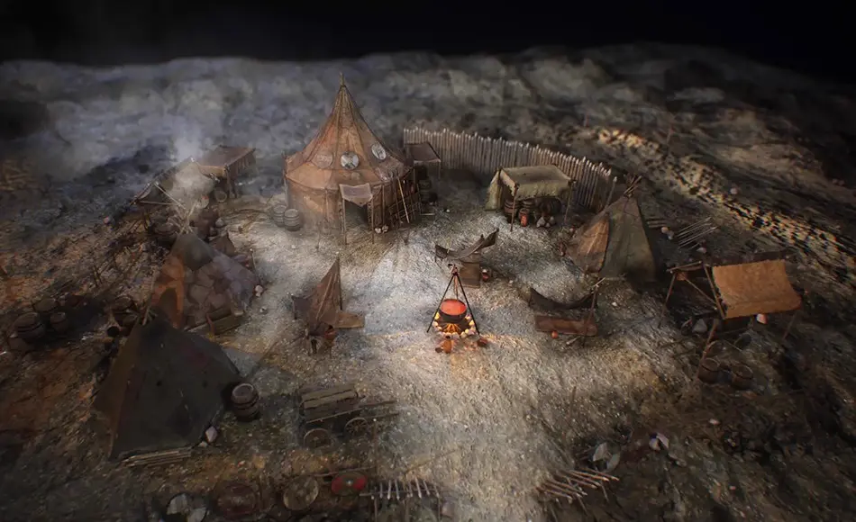 Unity资产 – 自上而下的野蛮人营地 Top-Down Barbarian Camp