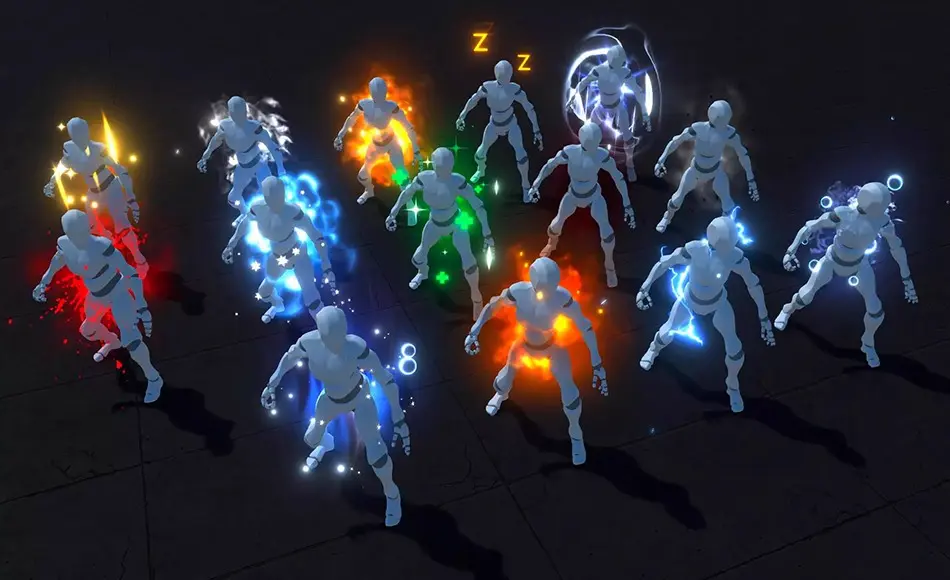 Unity特效 – 角色光环特效 Character Auras