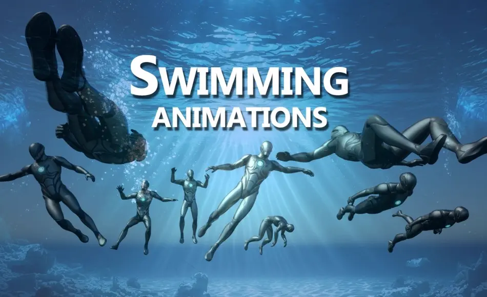 【UE5】游泳动画套装 Swim | Animations 【UE5】游泳动画套装 Swim | Animations