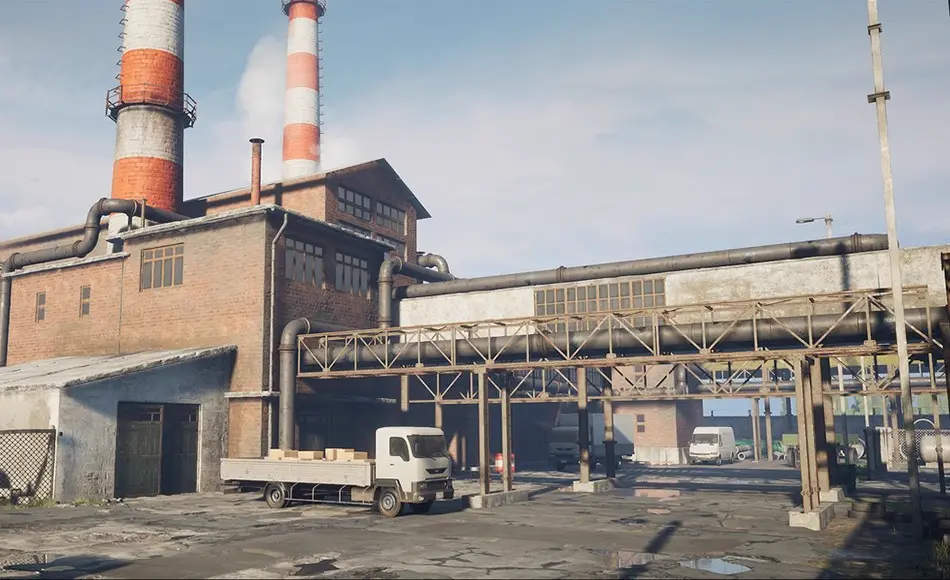 【UE5】老旧工厂 Old Factory