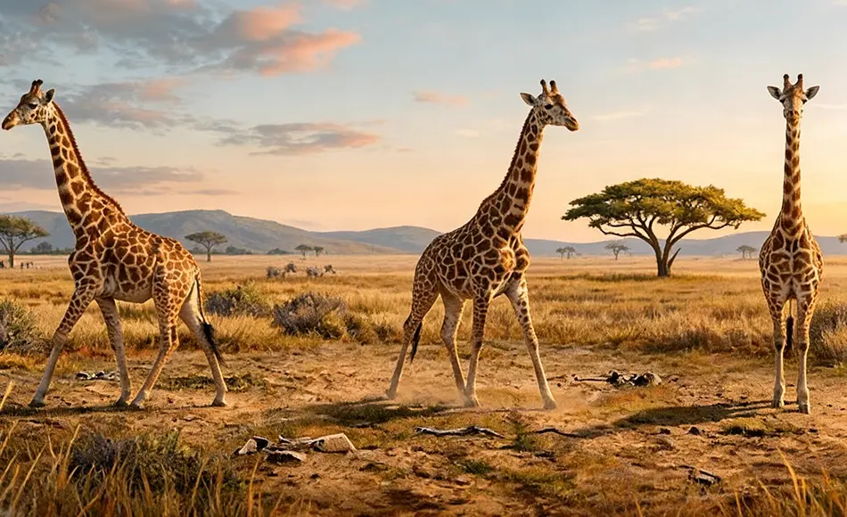 Maya教程 – 如何制作长颈鹿循环行走动画 How to Animate a Giraffe Walk Cycle in Maya