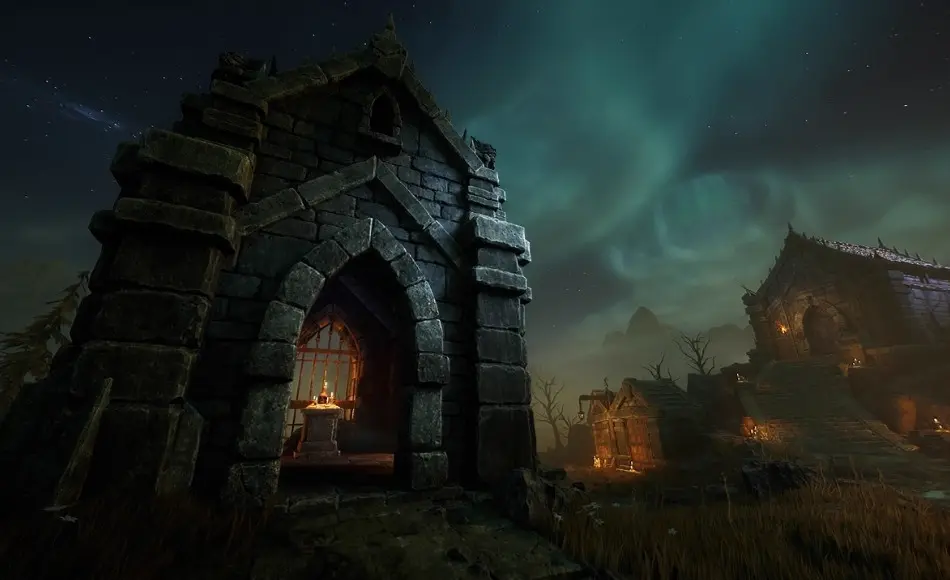 【UE5】墓地场景 Necropolis – Graveyard Kit