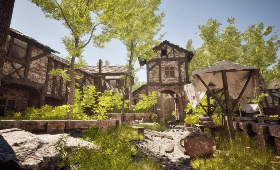 【UE5】地中海村庄 Mediterranean Village