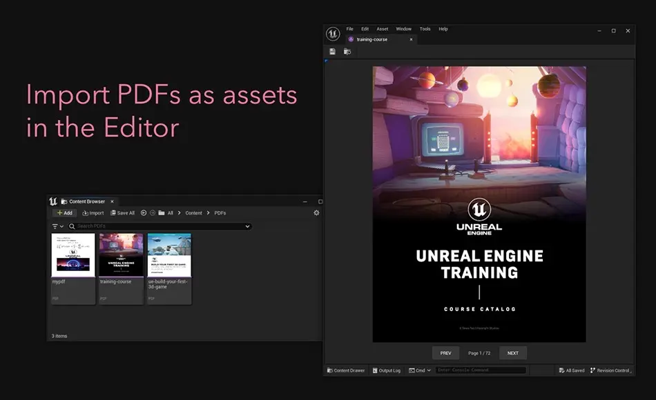 UE5插件 – 文档阅读器插件 PDF Viewer