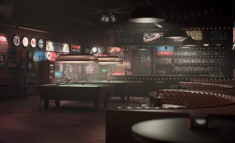 【UE5】加油站 Fuel Bar