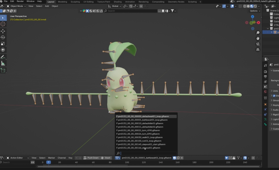 模型资产 – 宝可梦宠物模型合集 Pokemon Blender 3D Models and Animations Gen 1-5 模型资产 – 宝可梦宠物模型合集 Pokemon Blender 3D Models and Animations Gen 1-5