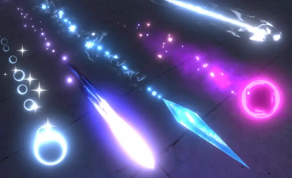 Unity特效 – 弹道导弹特效 AAA Projectiles Vol.2 Unity特效 – 弹道导弹特效 AAA Projectiles Vol.2