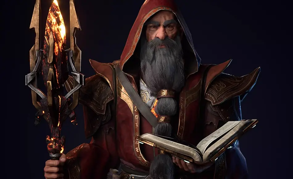 Unity角色 – 巫师角色 Wizard Melius