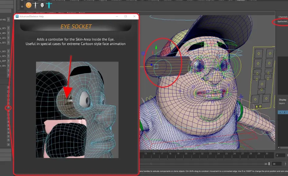 Maya插件 – 角色绑定插件 AdvancedSkeleton 完整使用教程