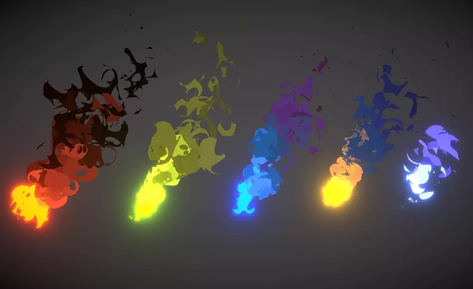 Unity特效 – 风格化烟雾特效 VFX Graph – Stylized Smoke – Vol. 1