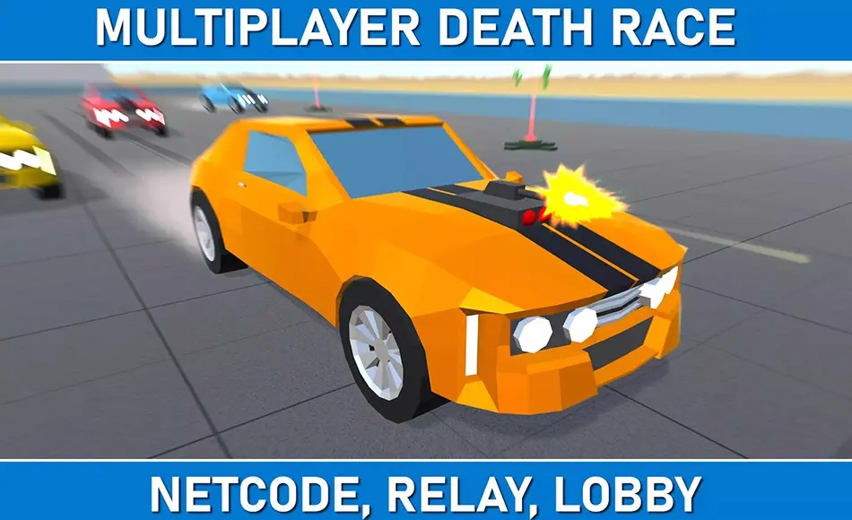 Unity开发 – 多人竞速赛车开发模板 Multiplayer Racing Template (Netcode, Lobby, Relay)