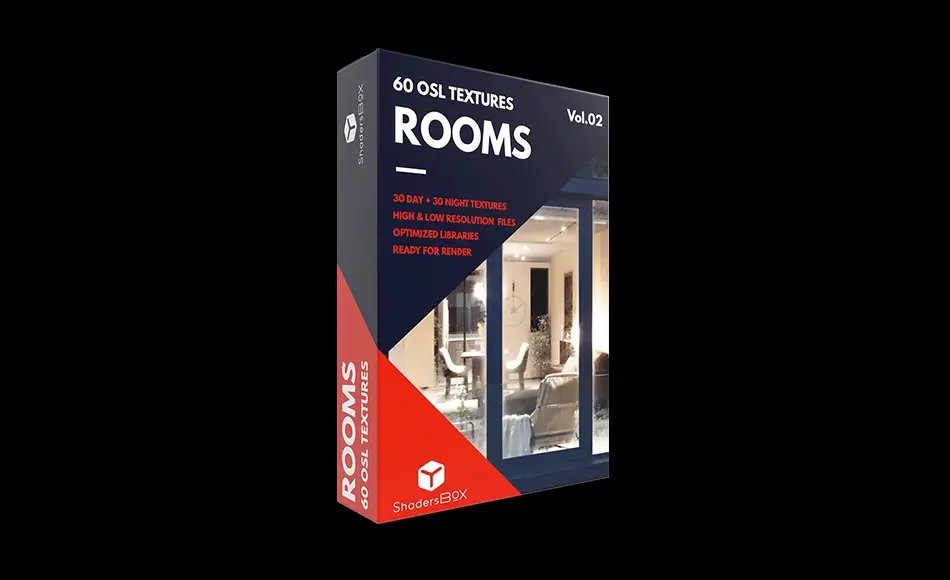 视差贴图 ShadersBOX – Rooms Pack 2.0